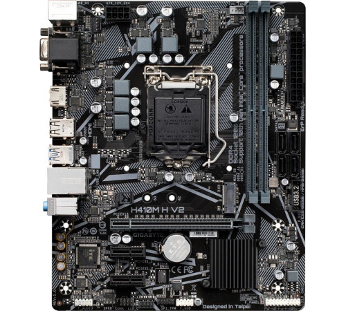 Материнская плата Gigabyte H410M H V2 rev. 1.0