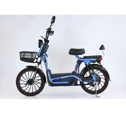 Электровелосипед Smart Balance Fiesta Pro 2025 синий, разобранный