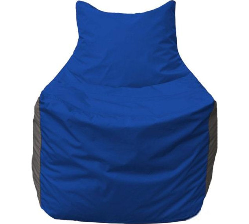 Кресло-мешок Flagman Фокс Ф2.1-118 синий/тёмно-серый