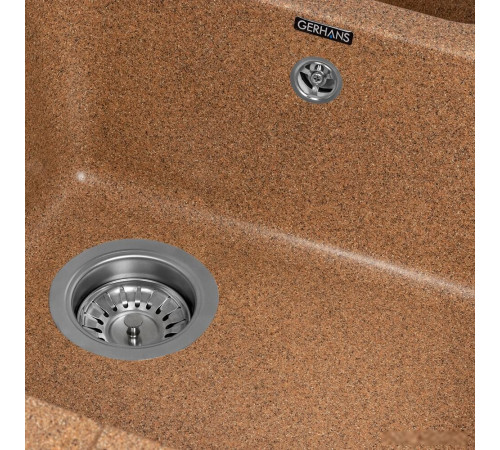 Кухонная мойка Gerhans E10 терракот