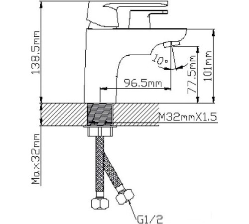 Смеситель Wisent WP14118
