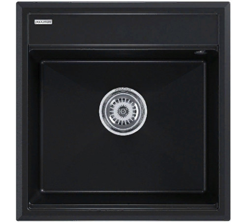 Кухонная мойка Paulmark Stepia-500 PM115051-BLM черный металлик