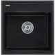 Кухонная мойка Paulmark Stepia-500 PM115051-BLM черный металлик