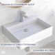 Умывальник Lauter Silenta 21S551PW Pure White