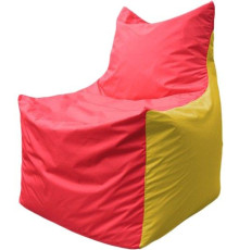 Кресло-мешок Flagman Фокс Ф2.1-178 красный/желтый