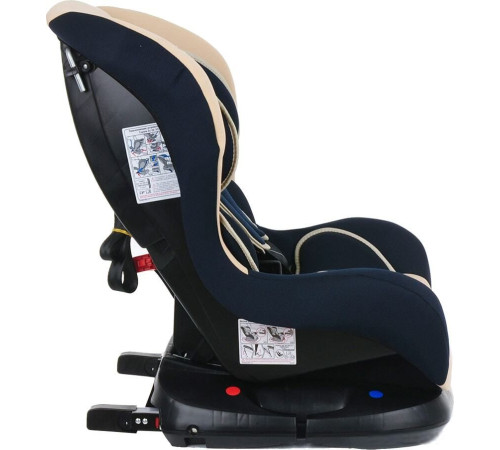 Детское автокресло BamBola Bambino Isofix KRES2939 темно-синий/бежевый