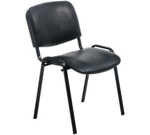 Офисный стул Helmi Изо HL-F01 330634 черный/кожзам черный