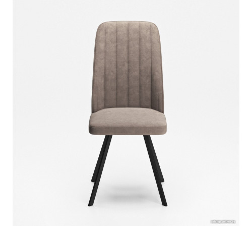 Стул Табурет Прованс Бренди 05 коричневый/черный каркас