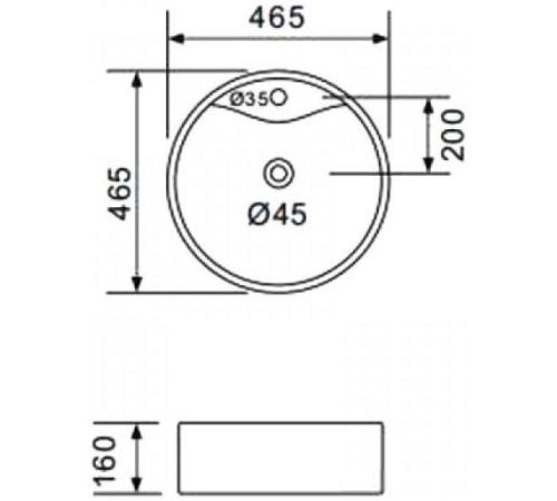 Умывальник Gappo GT107