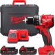 Ударная дрель-шуруповерт Milwaukee M18 M18BLPDRC-202C 4933492822 с 2-мя АКБ 2 Ач, кейс