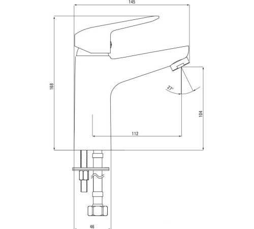 Смеситель Deante Alpinia BMO 020M