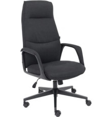 Офисное кресло AksHome Sierra черная ткань/черный металл