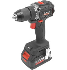 Дрель-шуруповерт ELITECH HD Professional CD 20SL2 E2201.040.02 с 2-мя АКБ 4 Ач, кейс