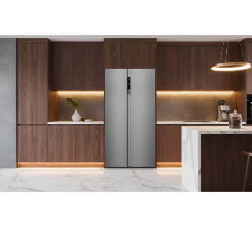 Холодильник side by side TECHNO FF2-55N BI IV Серебро