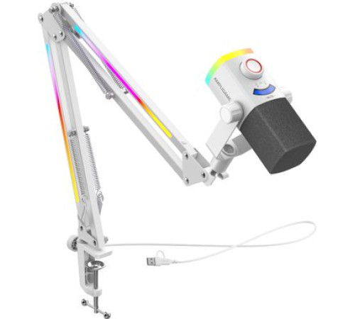 Проводной микрофон FIFINE AM8PROTW белый