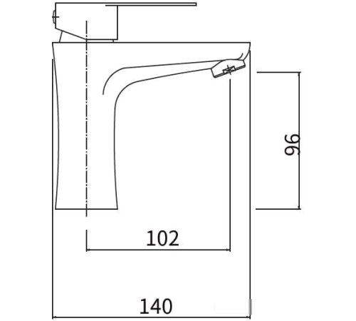 Смеситель Fashun A51115
