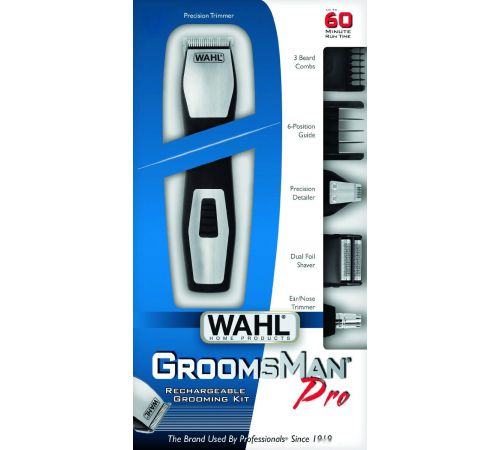 Универсальный триммер Wahl GroomsMan Pro [9855-1216]