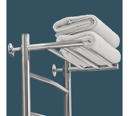 Полотенцесушитель Granula Евро Дуга 50x80 с полкой нижнее подключение