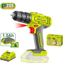 Дрель-шуруповерт Dyllu DTCDP511 с 1-им АКБ