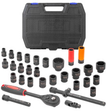 Набор трещотка с головками FORSAGE F-4323-5MPB 32 предмета