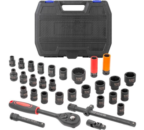 Набор трещотка с головками FORSAGE F-4323-5MPB 32 предмета