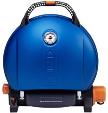 Портативный газовый гриль O-grill 800T синий