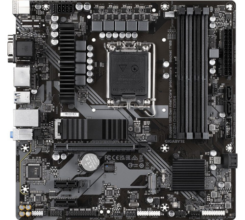 Материнская плата Gigabyte B760M DS3H DDR4 rev. 1.0