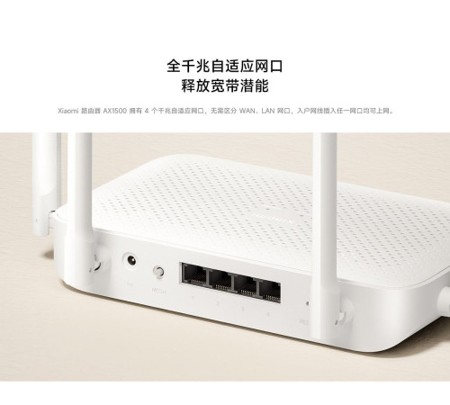 Wi-Fi роутер Xiaomi Router AX1500 международная версия