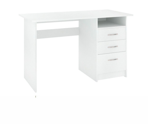 Стол Кортекс-мебель Эльф 120-3ш белый