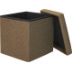 Пуф Гелеос 31-БР складной коричневый