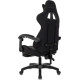 Игровое геймерское кресло Zombie Shadow черный/серый