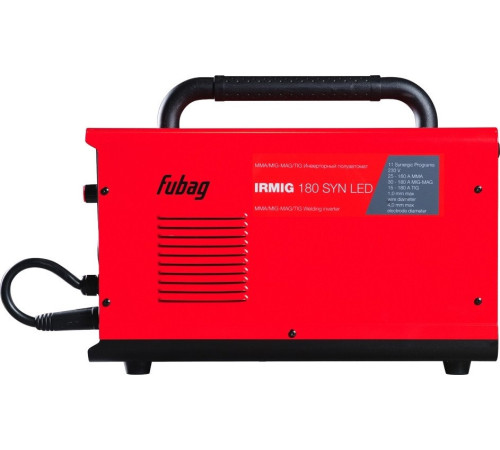 Сварочный инвертор Fubag IRMIG 180 SYN LED 646403