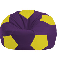 Кресло-мешок Flagman Мяч Стандарт М1.1-35 фиолетовый/желтый