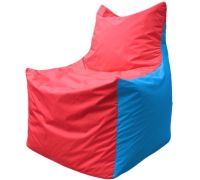 Кресло-мешок Flagman Фокс Ф2.1-179 красный/голубой