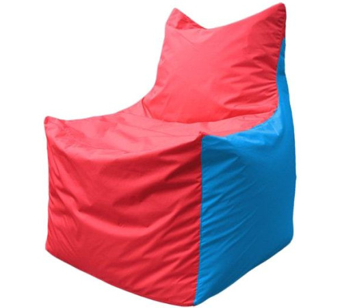 Кресло-мешок Flagman Фокс Ф2.1-179 красный/голубой