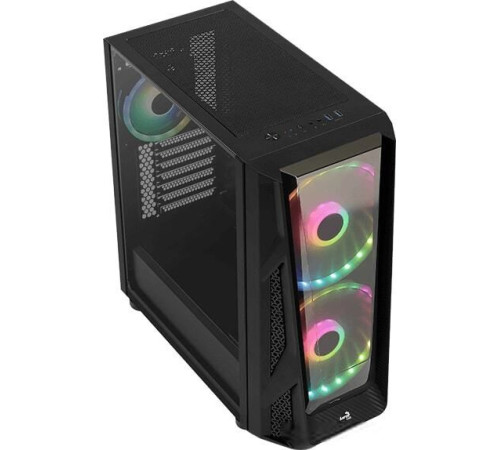 Корпус AeroCool Splinter Duo-G-BK-V1