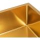 Кухонная мойка Diamond 500*500, коландер, дозатор GOLD DECOR