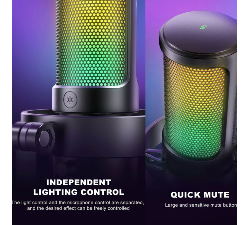 Проводной микрофон FIFINE A8 черный