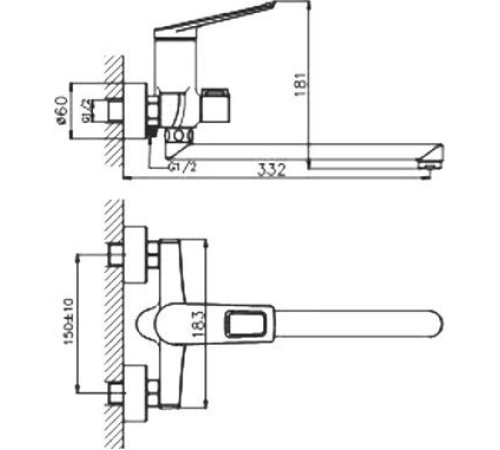 Смеситель Haiba HB22595