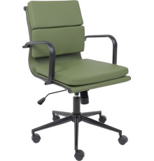 Офисное кресло AksHome Indigo LB зеленый/черный