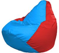 Кресло-мешок Flagman Груша Мега XXXL Г3.1-279 голубой/красный