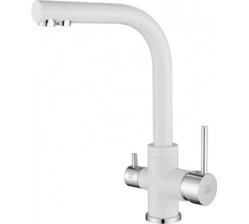Смеситель Paulmark Essen Es213011-431 белый матовый