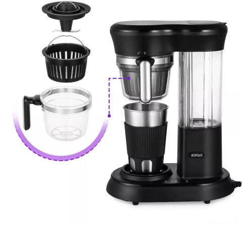 Капельная кофеварка Kitfort KT-7141