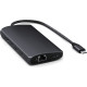 Док-станция Satechi USB-C Multiport Adapter 8K With Ethernet V3 ST-P8KED черный