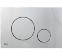 Панель смыва Alcaplast M672 хром матовый