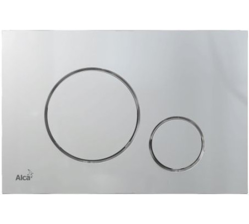 Панель смыва Alcaplast M672 хром матовый