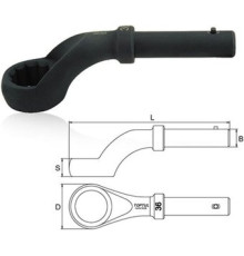 Ключ накидной Toptul AAAV7070