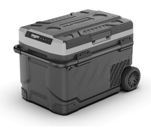 Компрессорный автохолодильник Alpicool ZGW41 черный, с адаптером GVE 12/24/115/230V