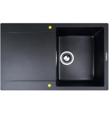 Кухонная мойка Zigmund & Shtain Rechteck 775 черный базальт