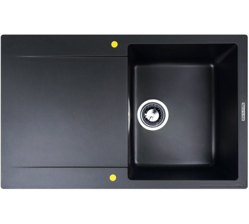 Кухонная мойка Zigmund & Shtain Rechteck 775 черный базальт